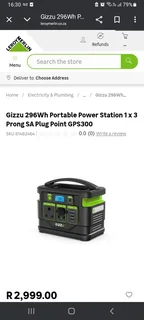 Gizzu portable power station