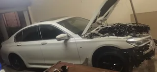 BMW 745i stripping for parts all parts available including engine and gearbox