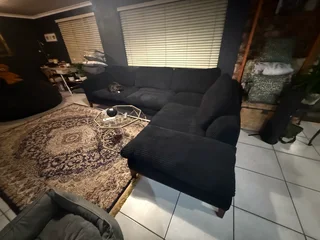 L-Shaped Couch, newly refurbished, extremely comfortable!