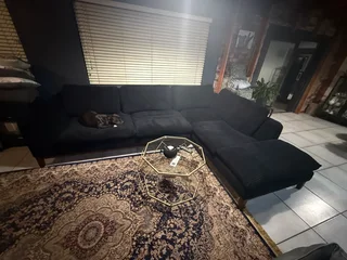 L-Shaped Couch, newly refurbished, extremely comfortable!