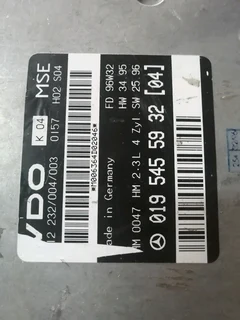 Ecu engine controller mercedes w210 e230 0195455932, 019 545 59 32, a0195455932, 412 232 004 003, 41