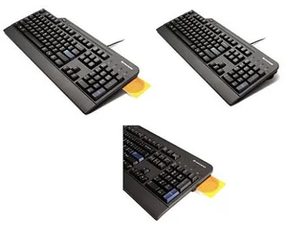 Lenovo USB smart card keyboard KUS0866 for sale