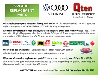 AUDI VW SPECIALISTS / MECHANICS / TECHNICIANS / EXPERTS - MOBILE