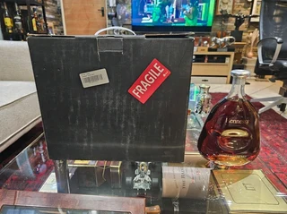 Bar Visor - Crystal Whiskey Decanter and 6 Glasses