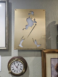 Johnnie Walker illuminating advertisement Board