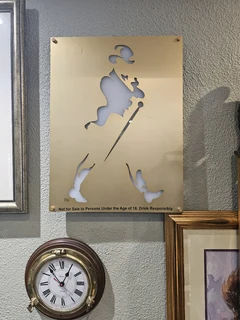 Johnnie Walker illuminating advertisement Board