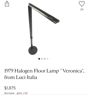 Vintage Gianfranco Frattini Floor Lamp