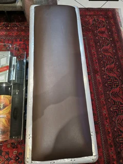 Aviator Style 2 Drawers Aluminium Bench