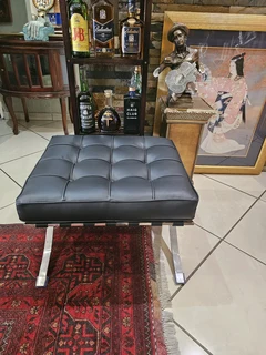 Barcelona Style Footstool/Chair