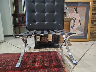 Barcelona Style Footstool/Chair