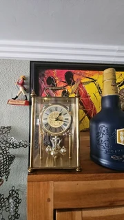 Acctim Brass Carriage Quartz Clock