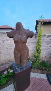 Fibre Glass Moulded Torso Sculpture