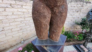 Fibre Glass Moulded Torso Sculpture