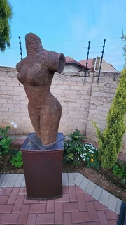 Fibre Glass Moulded Torso Sculpture