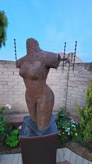 Fibre Glass Moulded Torso Sculpture