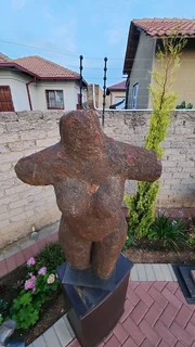 Fibre Glass Moulded Torso Sculpture