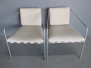 Ligne Roset Mid Century Chairs