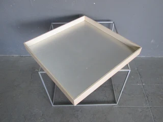 Square Tray Top Side Table - 4x