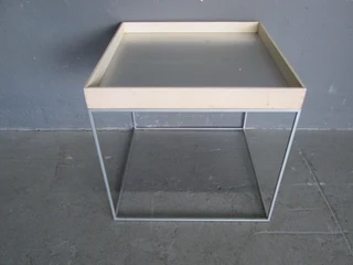 Square Tray Top Side Table - 4x