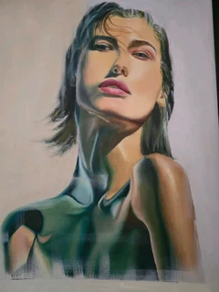 Jomane Bitso Oil Painting