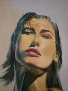 Jomane Bitso Oil Painting