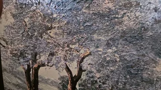 Jacaranda Street Oil Painting