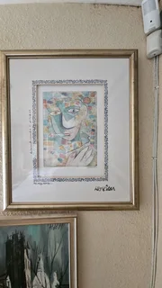 Martin Wenkidu 2 Artworks: I Wrote a Lette, and To My Love