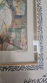 Martin Wenkidu 2 Artworks: I Wrote a Lette, and To My Love