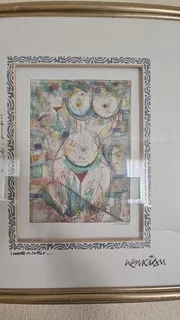 Martin Wenkidu 2 Artworks: I Wrote a Lette, and To My Love