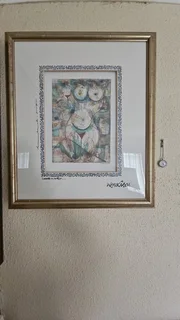 Martin Wenkidu 2 Artworks: I Wrote a Lette, and To My Love