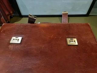 Di Berardino Lawyers Genuine Leather Laptop Bag