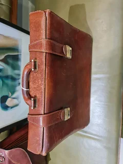 Di Berardino Lawyers Genuine Leather Laptop Bag