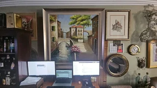 Large Oil Painting Venice Canal