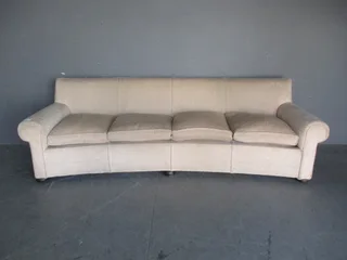 Vintage Curved Line 4 Seater Couch