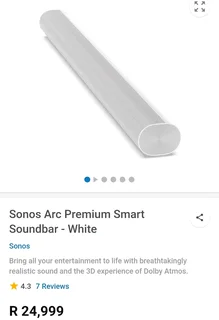 Sonos Arc Premium Smart Soundbar - White