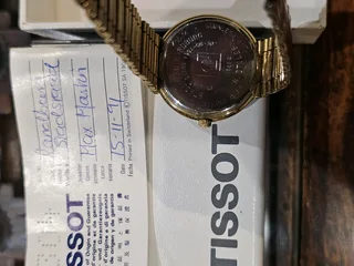 Tissot Seastar 1980&#39;s 14k Yellow Gold Watch
