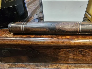 Rare Vintage African Maasai Tribe Dagger Knife (Handmade, Carved Wooden Handle)