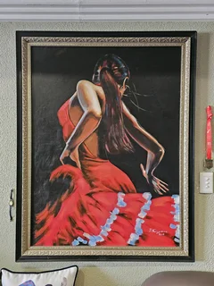 Flamenco Dancer – Original Oil on Board (2015)
