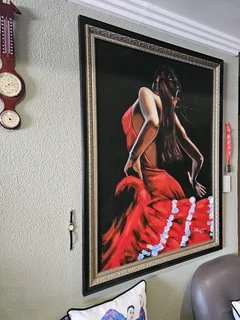 Flamenco Dancer – Original Oil on Board (2015)