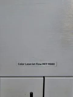 HP Color LaserJet Enterprise flow M880 Multifunction Printer