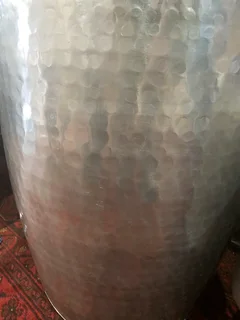 Cielo Drum Side Table with Storage