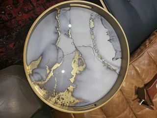 Cielo Drum Side Table with Storage