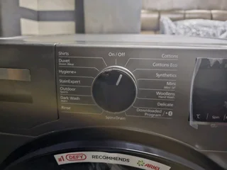 Defy 10kg SteamCure Front Load Washer – Manhattan Grey (Model DAW387)