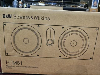 Bowers &amp; Wilkins HTM61 Centre Channel Speaker – Black Ash Finish