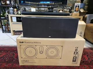 Bowers &amp; Wilkins HTM61 Centre Channel Speaker – Black Ash Finish