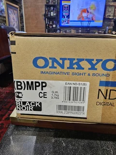 Onkyo ND-S1 Digital Media Transport – Brand New, Factory Sealed (Old Stock)