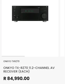 Onkyo TX-RZ70 11.2-Channel Premium AV Receiver