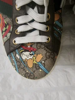 Gucci Ace Low-cut Disney Donald Duck Sneakers