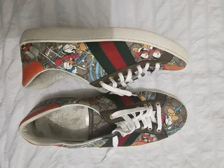 Gucci Ace Low-cut Disney Donald Duck Sneakers