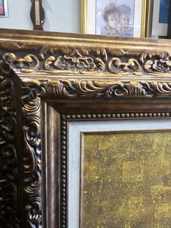 Framed Print of Gustav Klimt’s The Kiss